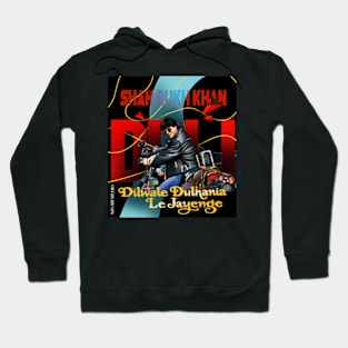 DDLJ Shahrukh Khan art Hoodie